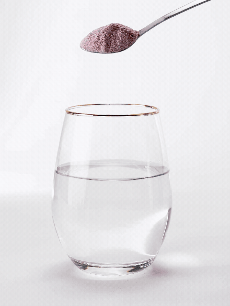Mezcla con agua